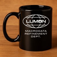 Lumon Macrodata Refinement Dept 11oz C Handle Ceramic Mug
