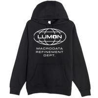 Lumon Macrodata Refinement Dept Premium Pullover Hoodie