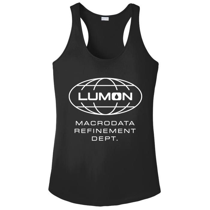Lumon Macrodata Refinement Dept Ladies PosiCharge Competitor Racerback Tank