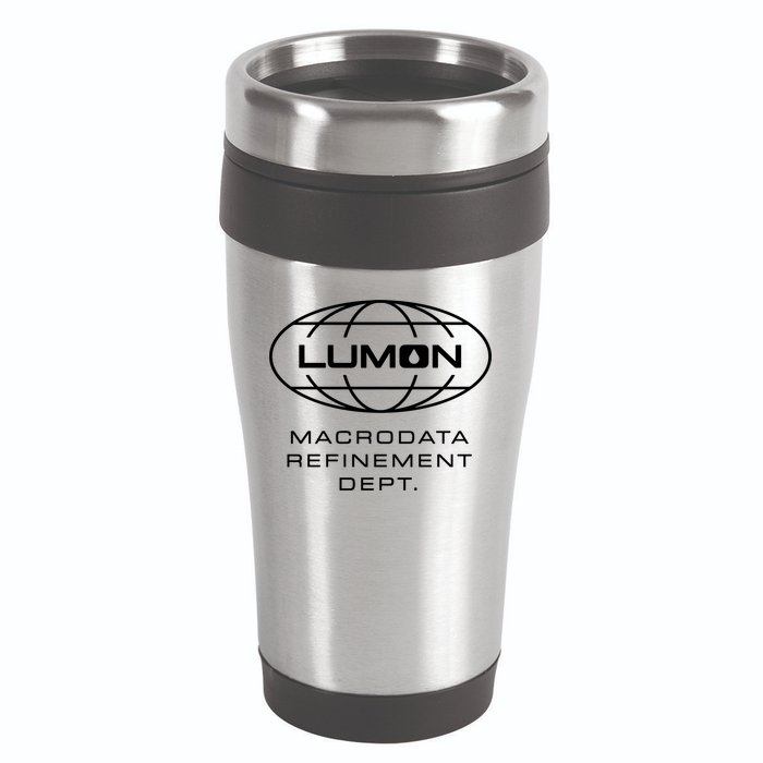 Lumon Macrodata Refinement Dept 16oz Travel Tumbler