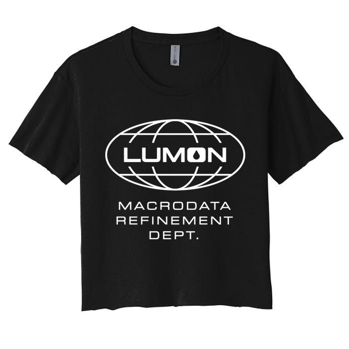 Lumon Macrodata Refinement Dept Crop Top