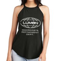 Lumon Macrodata Refinement Dept Women's Perfect Tri Rocker Tank