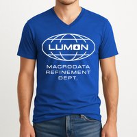 Lumon Macrodata Refinement Dept V-Neck T-Shirt