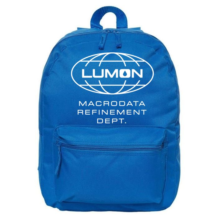 Lumon Macrodata Refinement Dept 16 in Basic Backpack