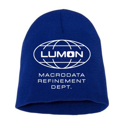 Lumon Macrodata Refinement Dept Short Acrylic Beanie