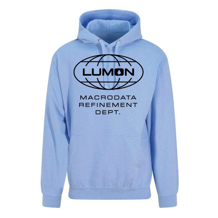 Lumon Macrodata Refinement Dept Unisex Surf Hoodie