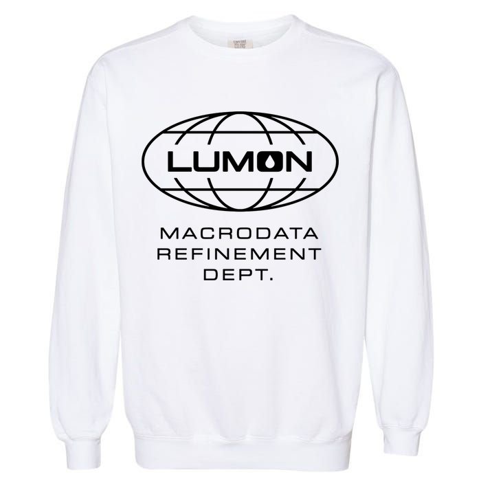 Lumon Macrodata Refinement Dept Garment-Dyed Sweatshirt