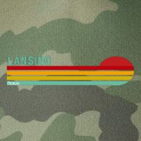 Lansing Michigan Retro Legacy Tie Dye Trucker Hat