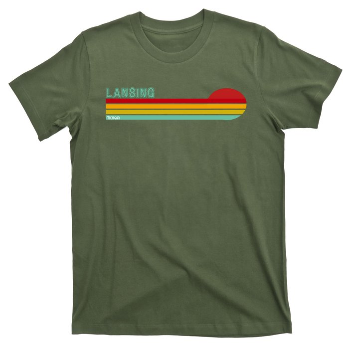 Lansing Michigan Retro T-Shirt