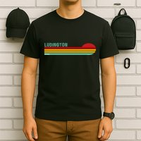 Ludington Michigan Retro T-Shirt
