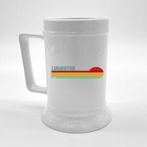 Ludington Michigan Retro Beer Stein