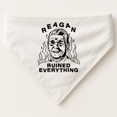 Leeja Miller Reagan Ruined Everything USA-Made Doggie Bandana