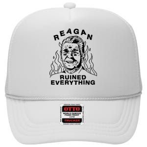 Leeja Miller Reagan Ruined Everything High Crown Mesh Back Trucker Hat