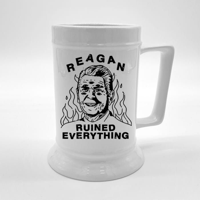 Leeja Miller Reagan Ruined Everything Beer Stein