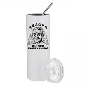 Leeja Miller Reagan Ruined Everything Stainless Steel Tumbler