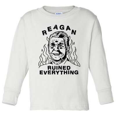 Leeja Miller Reagan Ruined Everything Toddler Long Sleeve Shirt