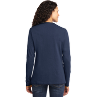 Lumon Macrodata Refinement Department Ladies Long Sleeve Shirt