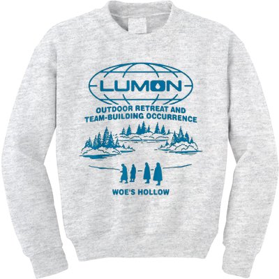 Lumon Macrodata Refinement Kids Sweatshirt