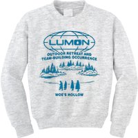 Lumon Macrodata Refinement Kids Sweatshirt