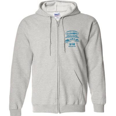 Lumon Macrodata Refinement Full Zip Hoodie