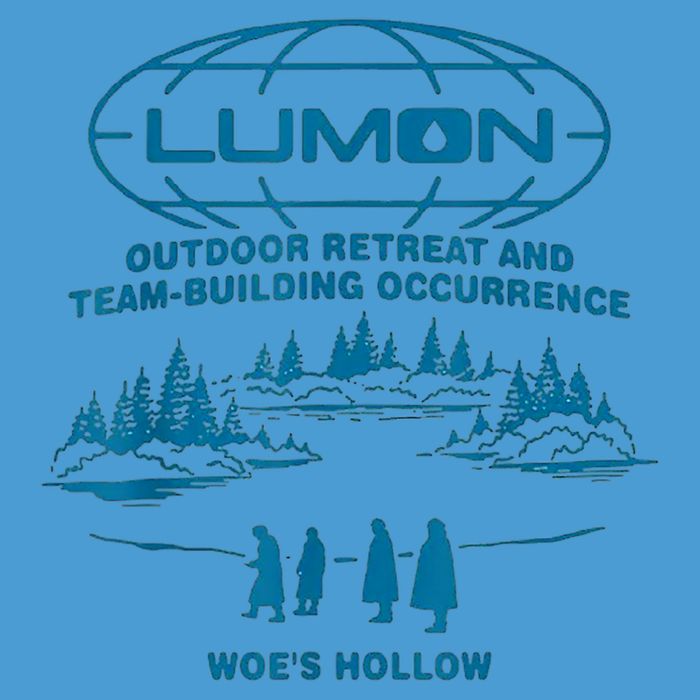 Lumon Macrodata Refinement Tie Dye Hoodie