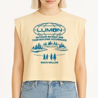 Lumon Macrodata Refinement Garment-Dyed Women's Muscle Tee