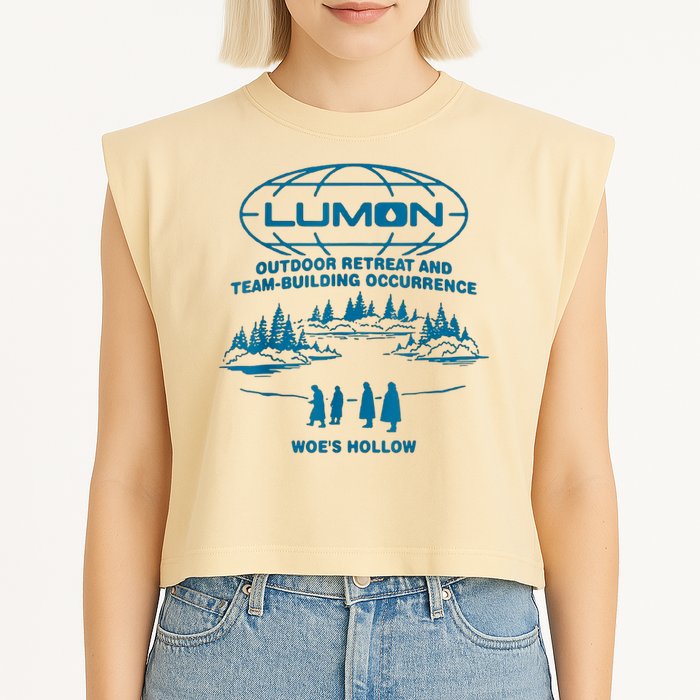Lumon Macrodata Refinement Garment-Dyed Women's Muscle Tee