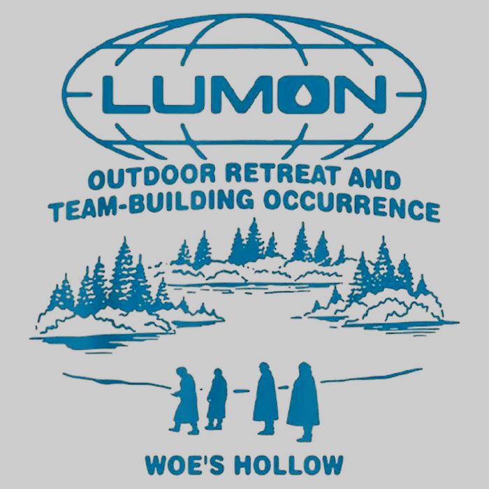 Lumon Macrodata Refinement Tie-Dye T-Shirt