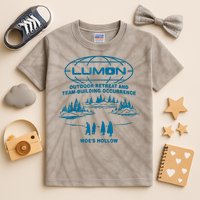 Lumon Macrodata Refinement Kids Tie-Dye T-Shirt