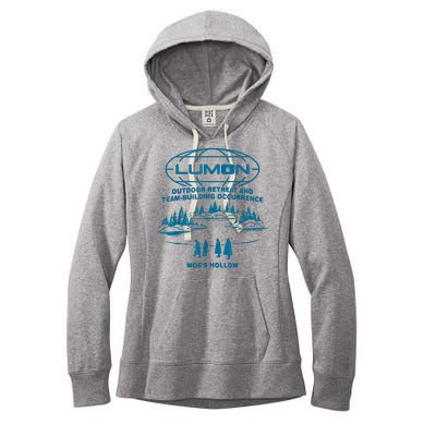 Lumon Macrodata Refinement Women's Fleece Hoodie