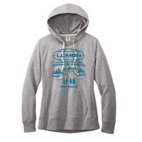 Lumon Macrodata Refinement Women's Fleece Hoodie