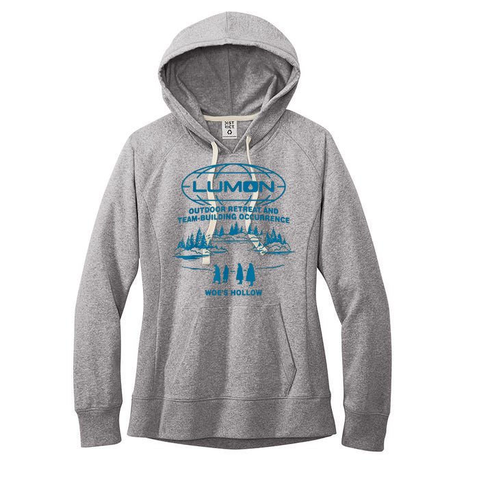 Lumon Macrodata Refinement Women's Fleece Hoodie