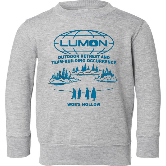 Lumon Macrodata Refinement Toddler Sweatshirt