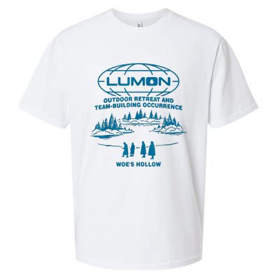 Lumon Macrodata Refinement Sueded Cloud Jersey T-Shirt