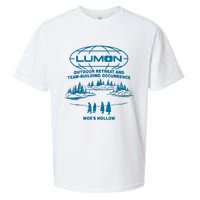 Lumon Macrodata Refinement Sueded Cloud Jersey T-Shirt