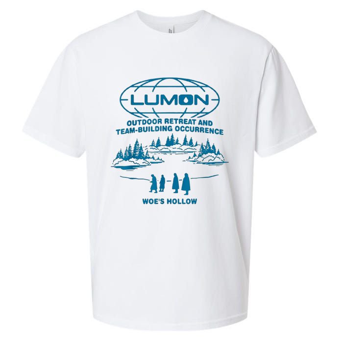 Lumon Macrodata Refinement Sueded Cloud Jersey T-Shirt