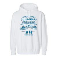 Lumon Macrodata Refinement Garment-Dyed Fleece Hoodie