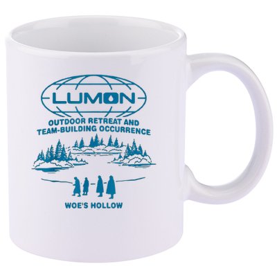 Lumon Macrodata Refinement 11oz C Handle Ceramic Mug