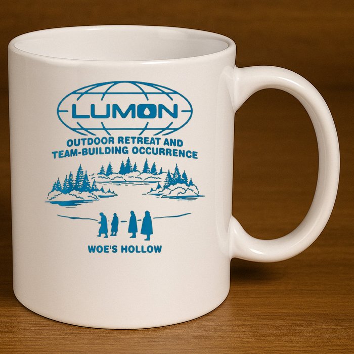Lumon Macrodata Refinement 11oz C Handle Ceramic Mug