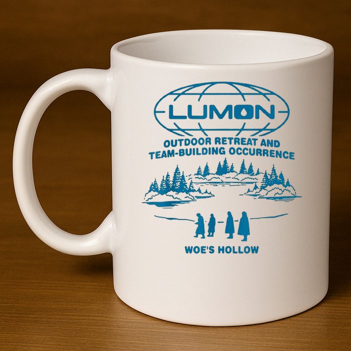 Lumon Macrodata Refinement 11oz C Handle Ceramic Mug