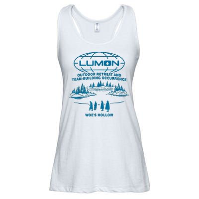 Lumon Macrodata Refinement Ladies Essential Flowy Tank