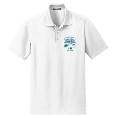 Lumon Macrodata Refinement Dry Zone Grid Polo