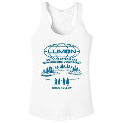 Lumon Macrodata Refinement Ladies PosiCharge Competitor Racerback Tank