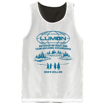 Lumon Macrodata Refinement Mesh Reversible Basketball Jersey Tank