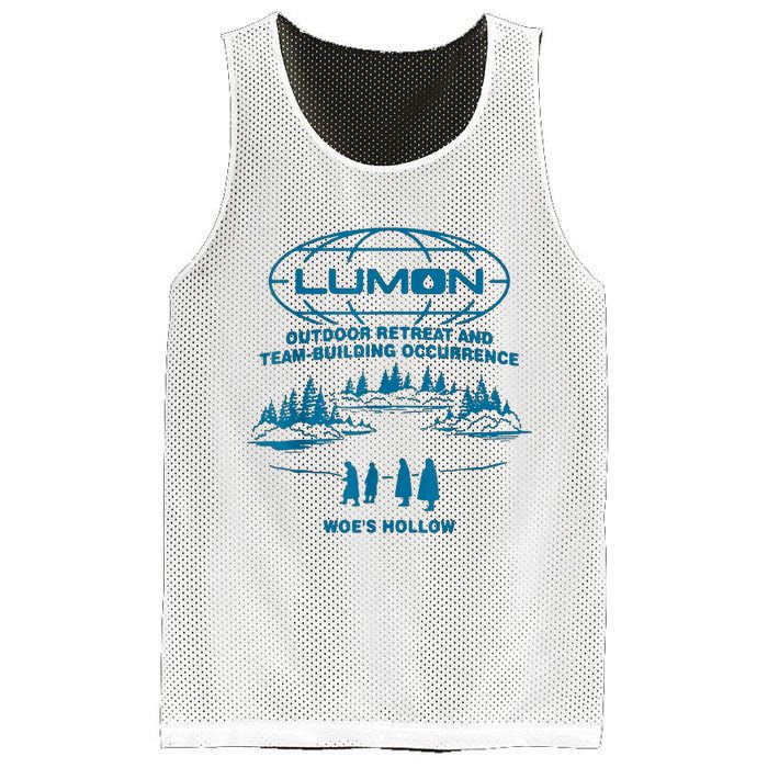 Lumon Macrodata Refinement Mesh Reversible Basketball Jersey Tank