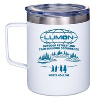 Lumon Macrodata Refinement 12oz Stainless Steel Coffee Mug