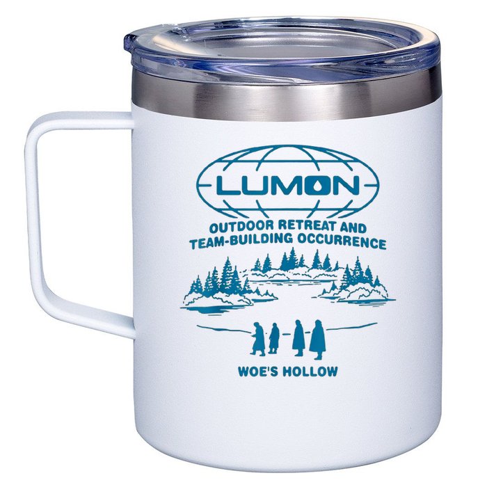 Lumon Macrodata Refinement 12oz Stainless Steel Coffee Mug