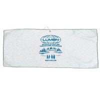 Lumon Macrodata Refinement Large Microfiber Waffle Golf Towel