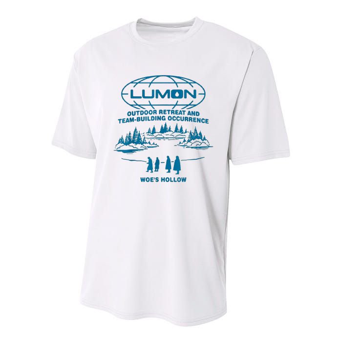 Lumon Macrodata Refinement Youth Performance Sprint T-Shirt