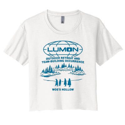 Lumon Macrodata Refinement Crop Top